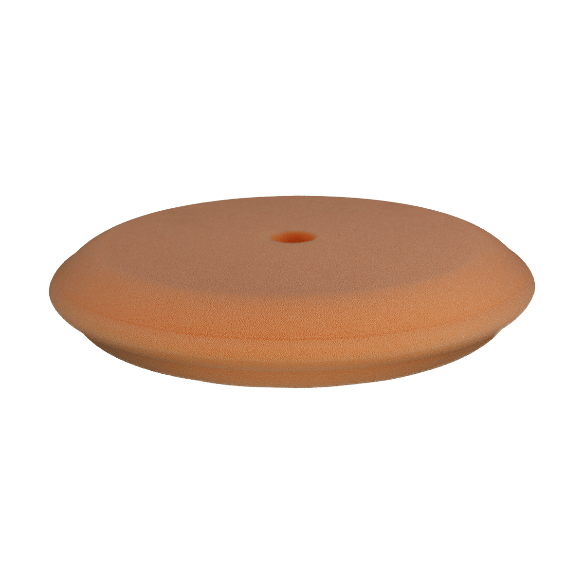 980G - 9" Orange High Density Contour Foam Pad - Heavy Polishing