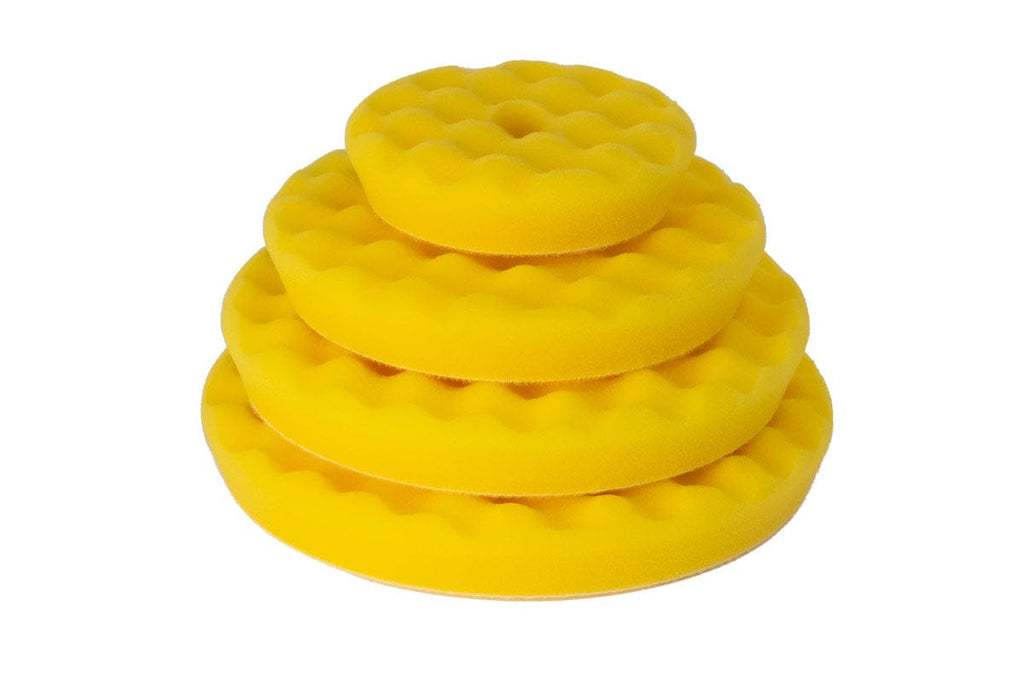 RUPES [WAFFLE FINE] Polishing Foam Pad for Rotary Polishers