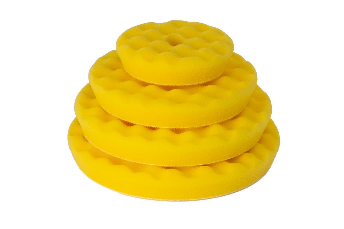 RUPES [WAFFLE FINE] Polishing Foam Pad for Rotary Polishers