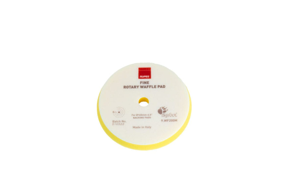 RUPES [WAFFLE FINE] Polishing Foam Pad for Rotary Polishers