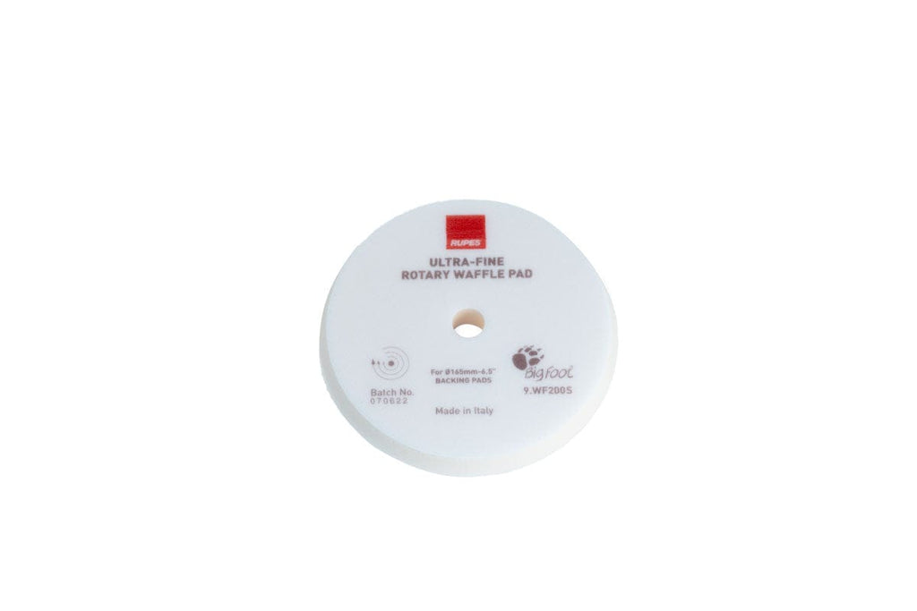 RUPES [WAFFLE ULTRA-FINE] Polishing Foam Pad for Rotary Polishers