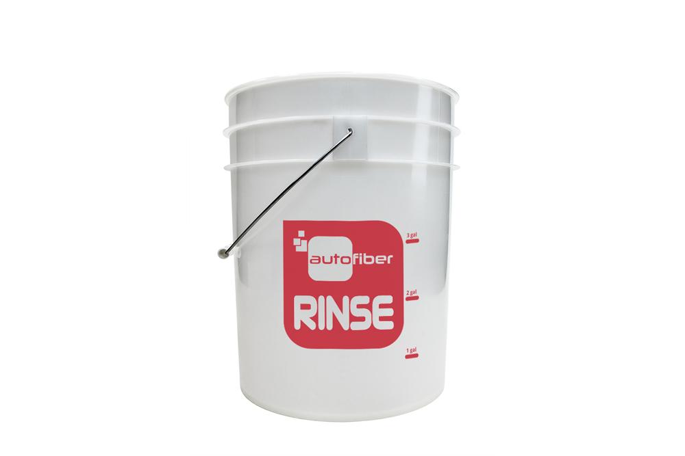 RINSE [Bucket] 5 Gallon Clear with Gallon Markers