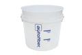 WASH [Bucket] 3.5 Gallon Clear with Gallon Markers