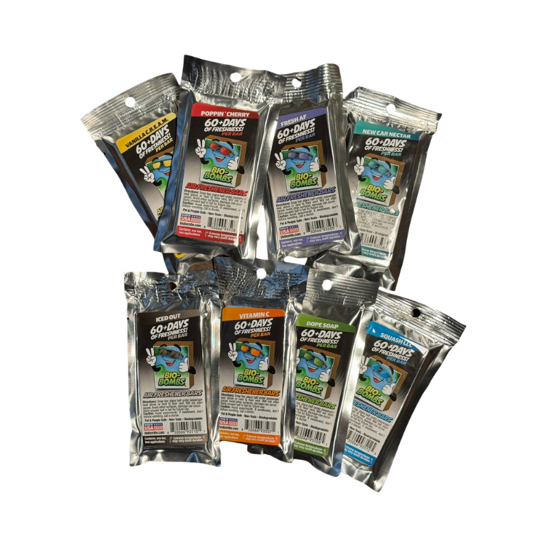 Air Freshener Bars: The Great Eight Variety Pack