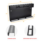 Wall Mount Tool Holder | Brush and Trigger Bottle Holder