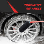 EZ Detail Brush | Ultimate Wool Wheel Brush – Angled Reach
