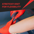 Breathable Work Gloves - 5 Pack