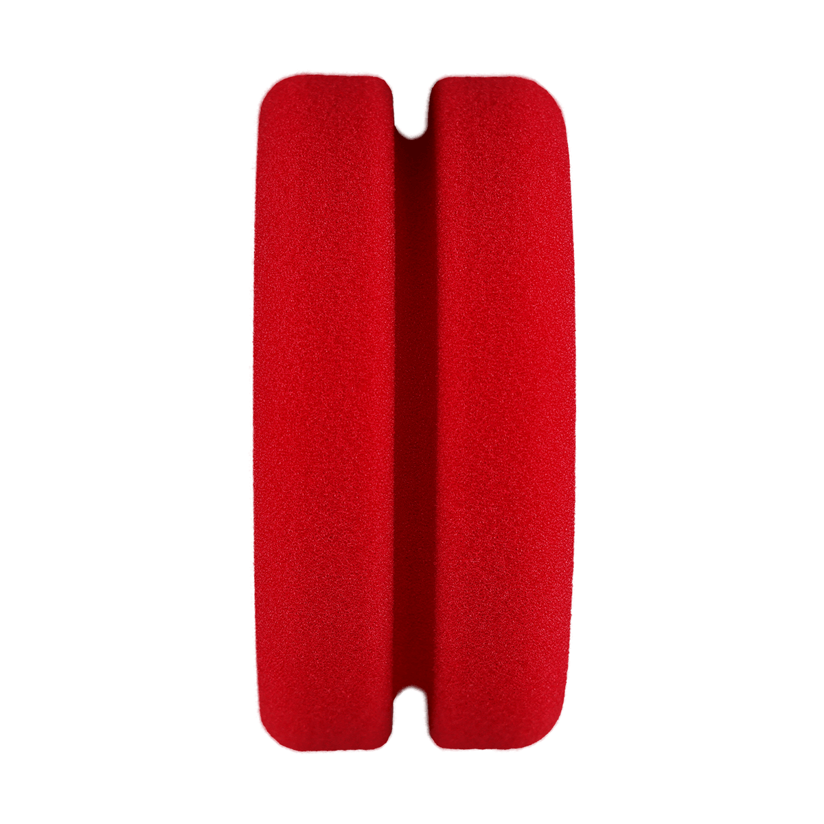 B-RFA515 - Red Foam Applicator with Tapered Edge (Bulk) - 5" x 1.5"