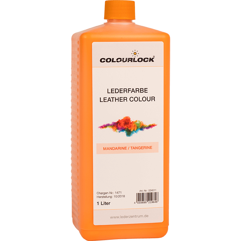Leather Colour 1L Tangerine