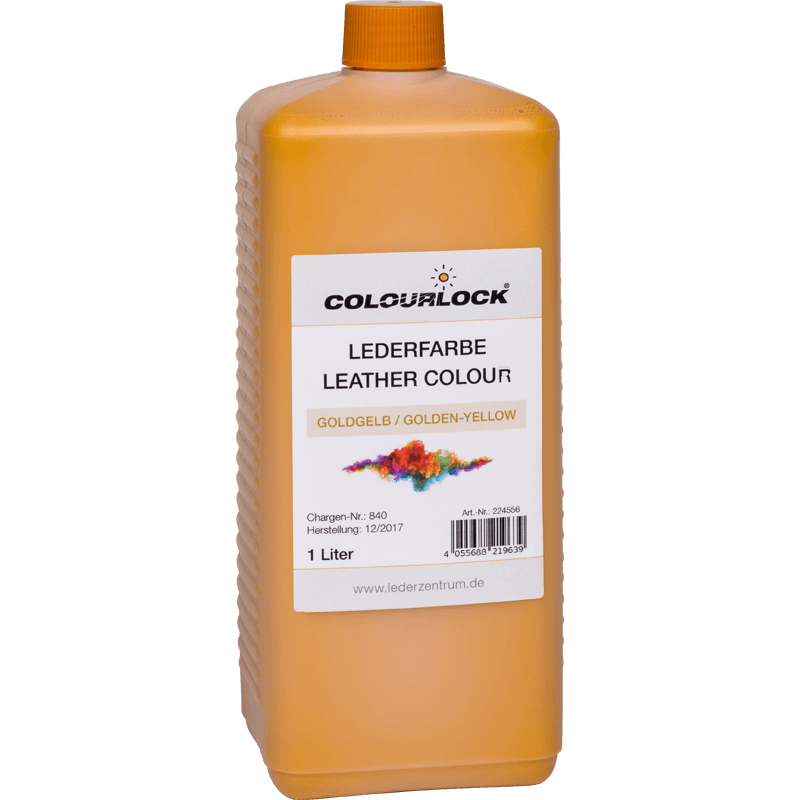 Leather Colour 1L Golden Yellow