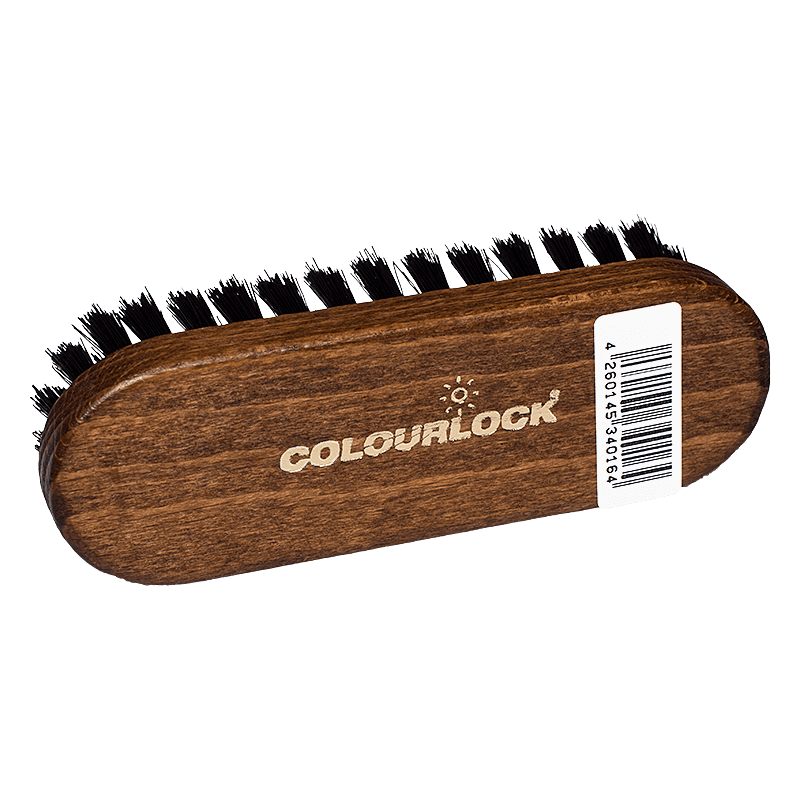 Leather and Textile Cleaning Brush Brown 120x39mm