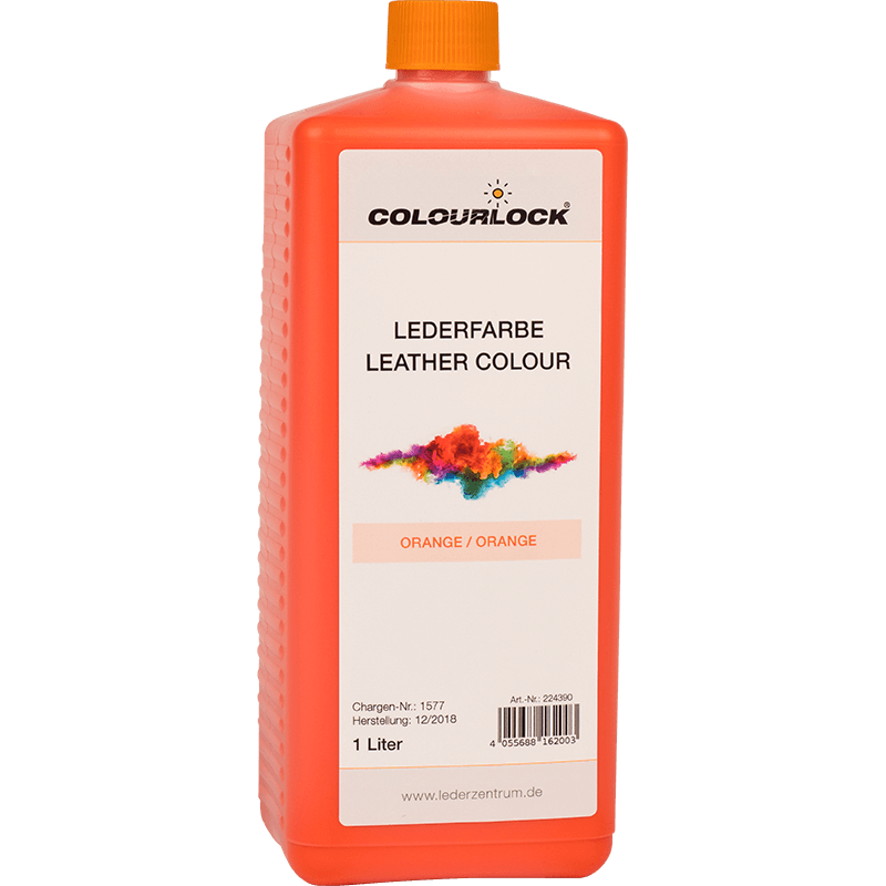 Leather Colour 1L Orange