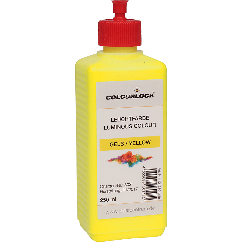 Leather Colour Luminous 250ml yellow