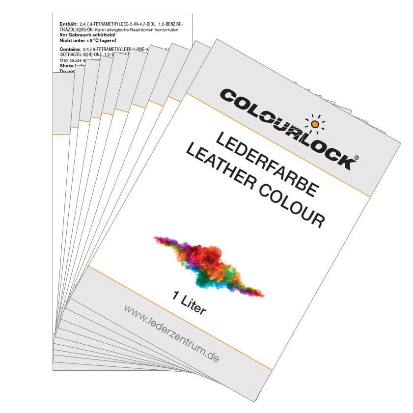 Label Leather Colour 1L (Pack of 10)
