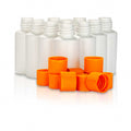 Empty Bottle 30ml with Orange Cap (Pack of 10)
