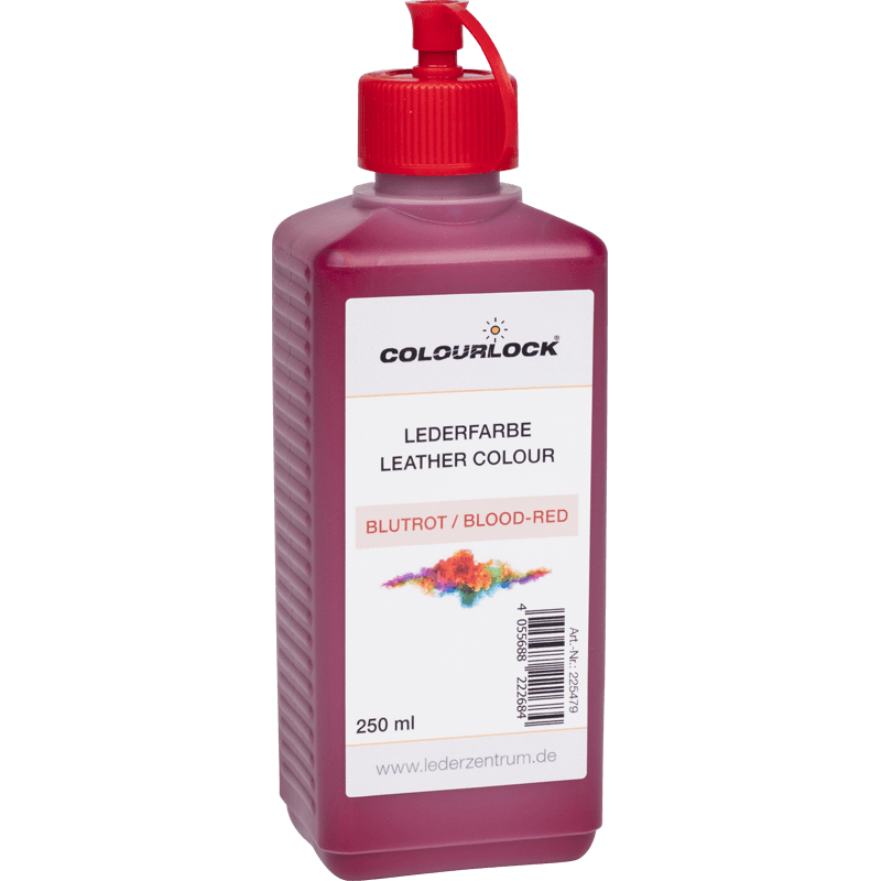 Leather Colour 250ml Blood Red