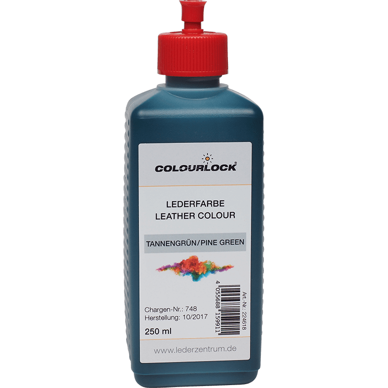 Leather Colour 250ml Pine Green