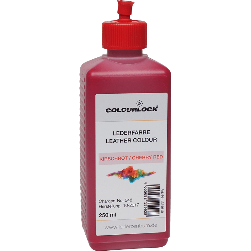 Leather Colour 250ml Cherry Red