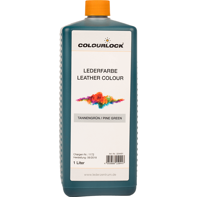 Leather Colour 1L Pine Green