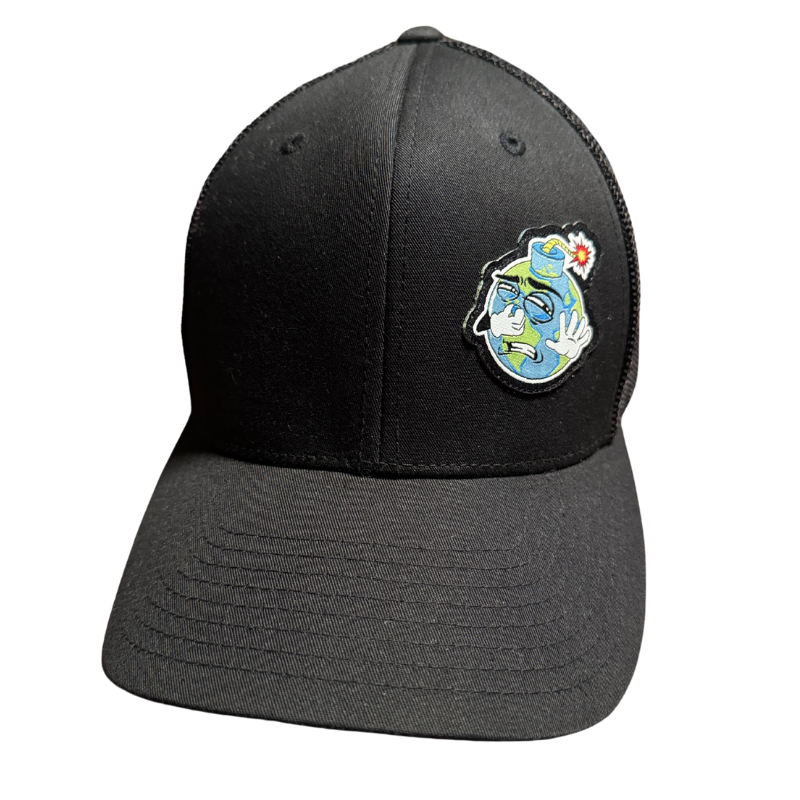 Bio-Bombs StinkFace Fitted Trucker Hat