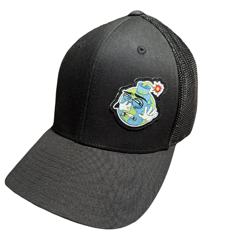Bio-Bombs StinkFace Fitted Trucker Hat