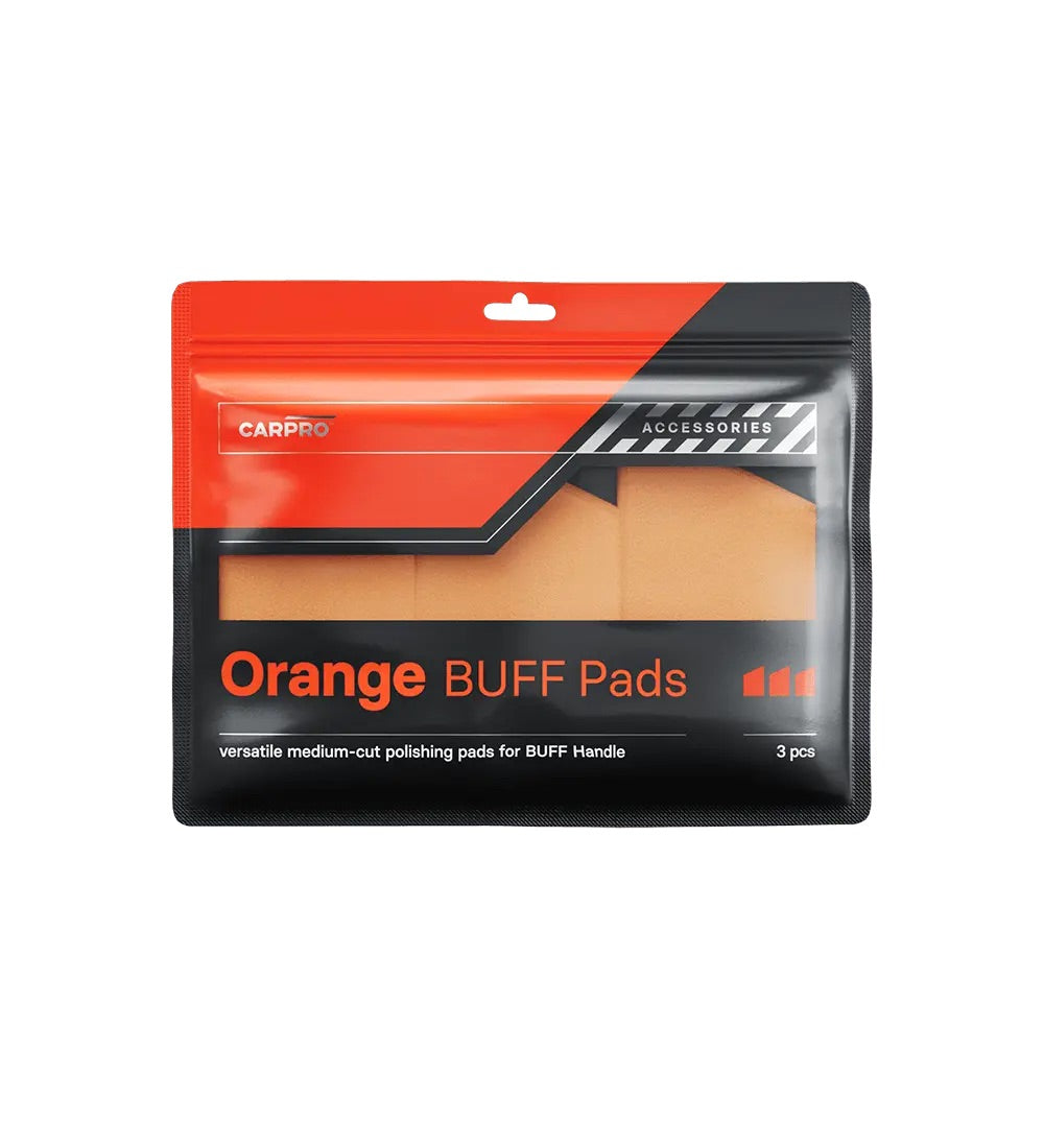 CARPRO Orange BUFF Pad 3pc Set *New*