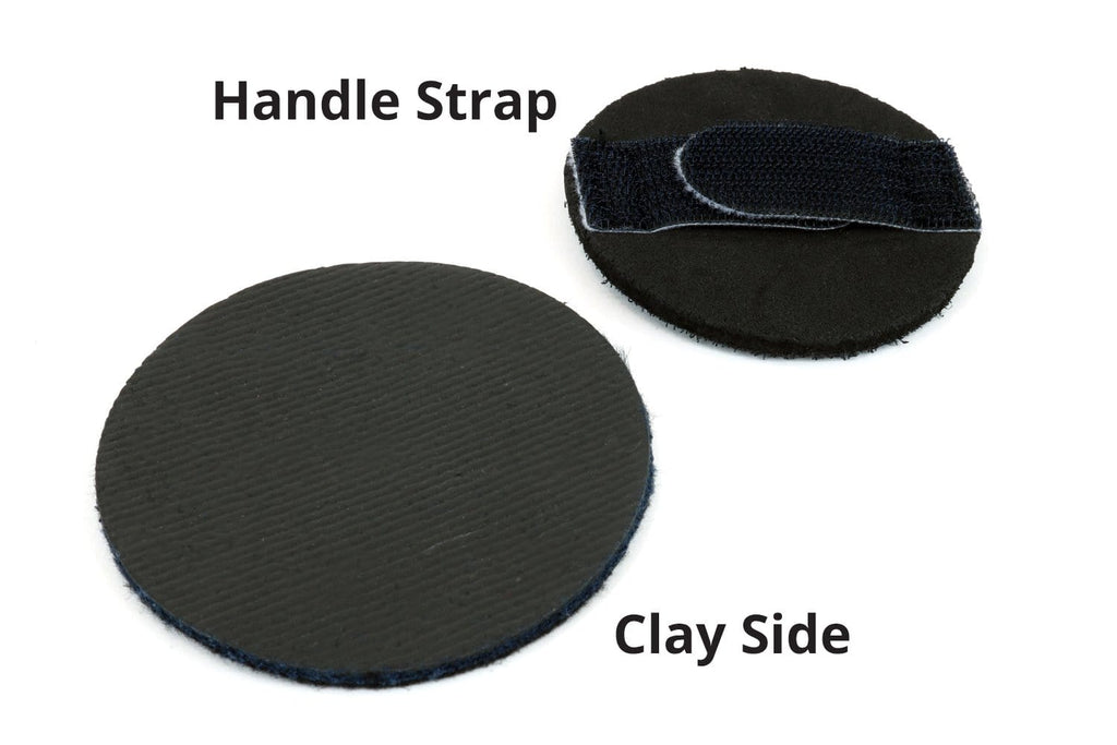 [Clay Disc] Round Decontamination Pad with Velcro 3" Diameter