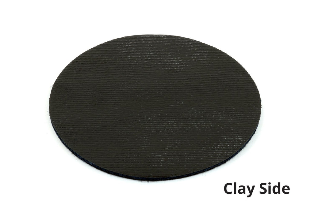 [Clay Disc] Round Decontamination Pad with Velcro  5" Diameter