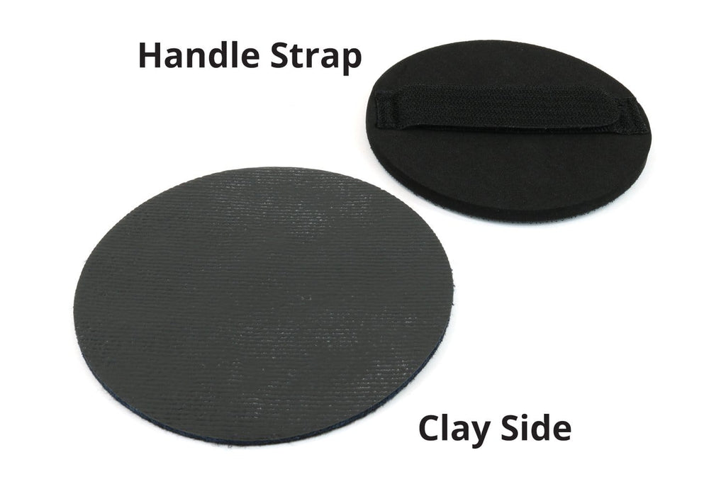 [Clay Disc] Round Decontamination Pad with Velcro  5" Diameter