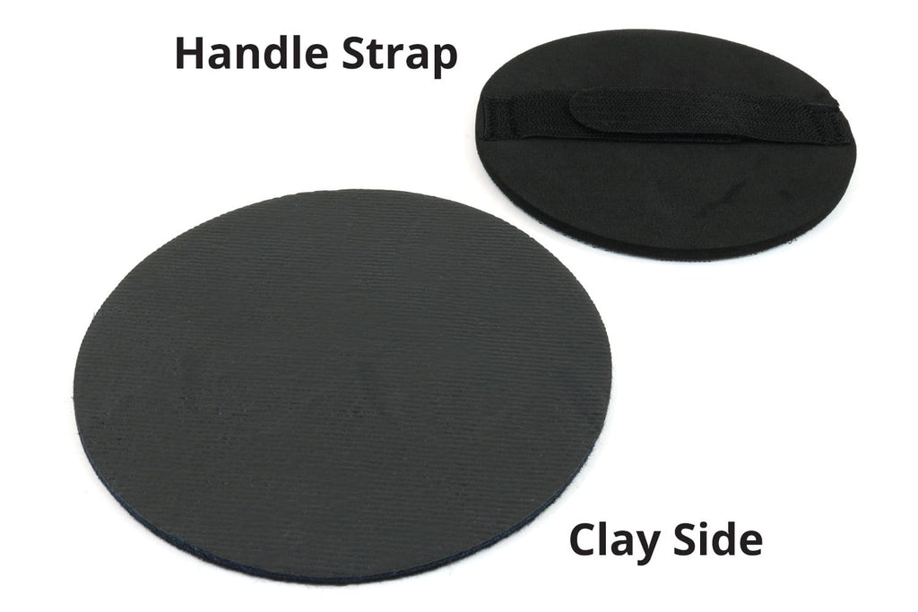 [Clay Disc] Round Decontamination Pad with Velcro  6" Diameter