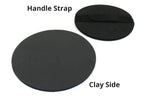 [Clay Disc] Round Decontamination Pad with Velcro  6" Diameter