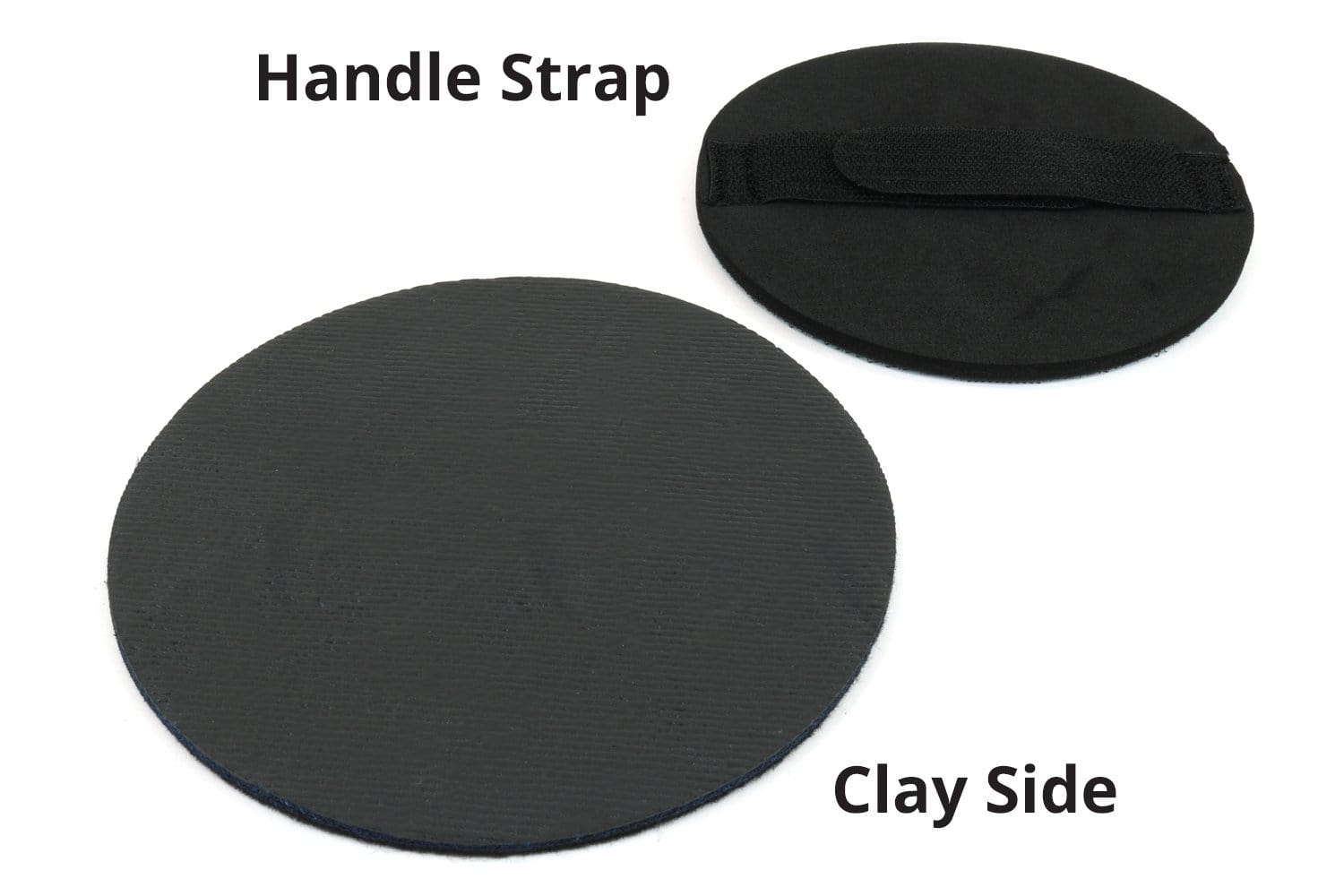 [Clay Disc] Round Decontamination Pad with Velcro  6" Diameter
