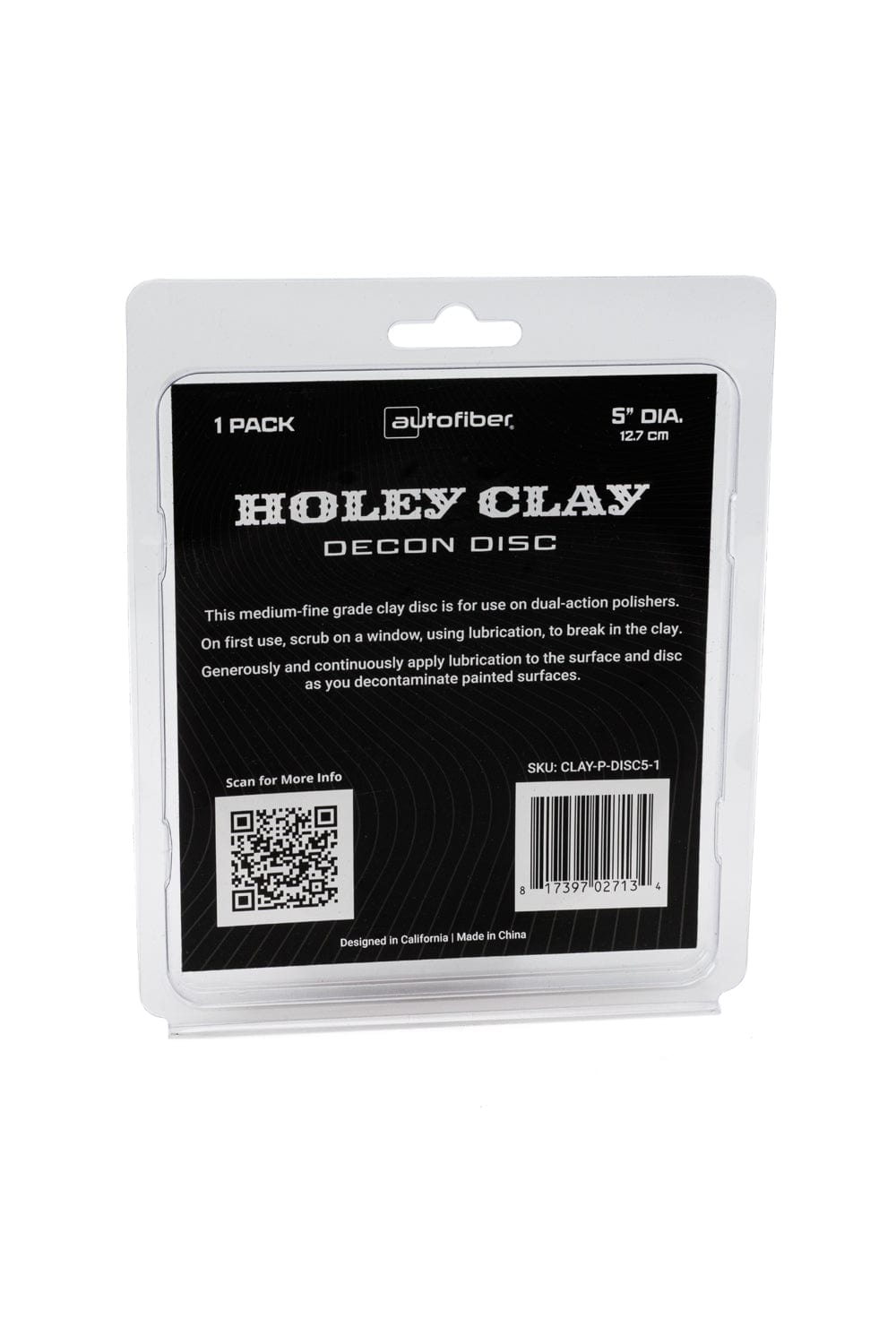 CASE: retail [Holey Clay Disc] Decontamination Pad for Polishers