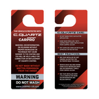 "Do Not Wash" CARPRO-US Mirror Hanger