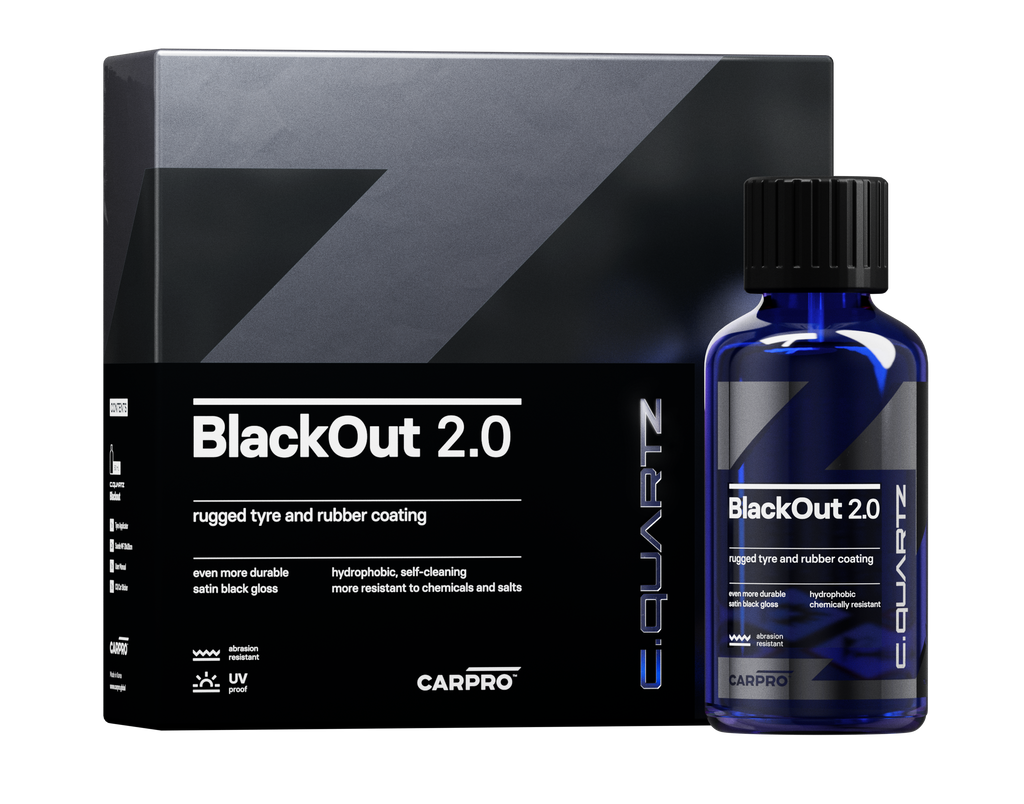 CQUARTZ BlackOut 2.0 Tire & Rubber Coating