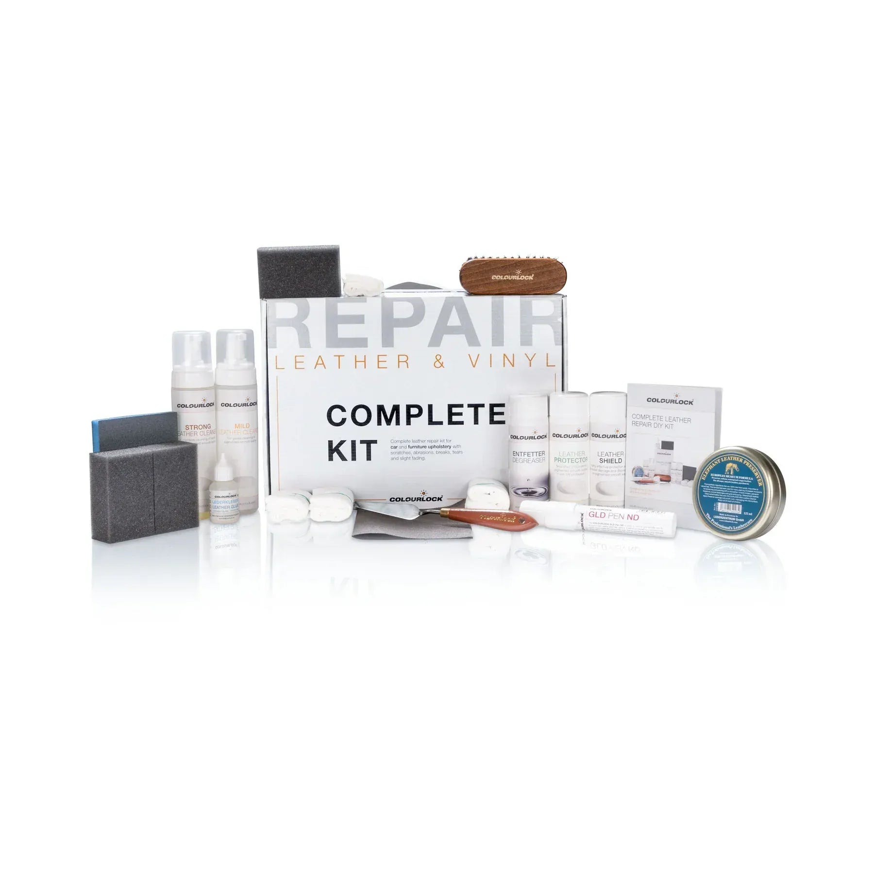 [Complete Leather Repair Kit] Mild Without Fresh