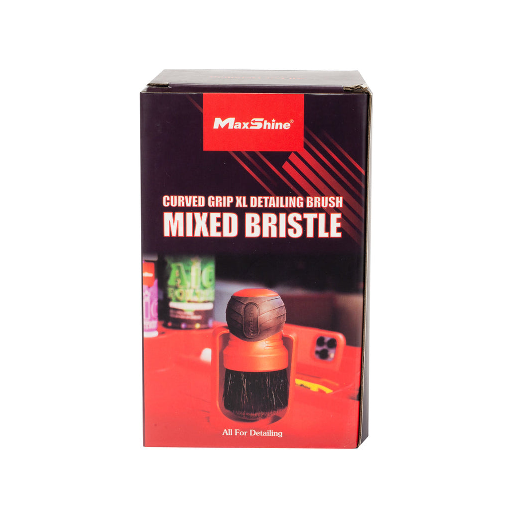 Curved Grip Extra Large Brush - Ultra Soft & Mixed Bristle