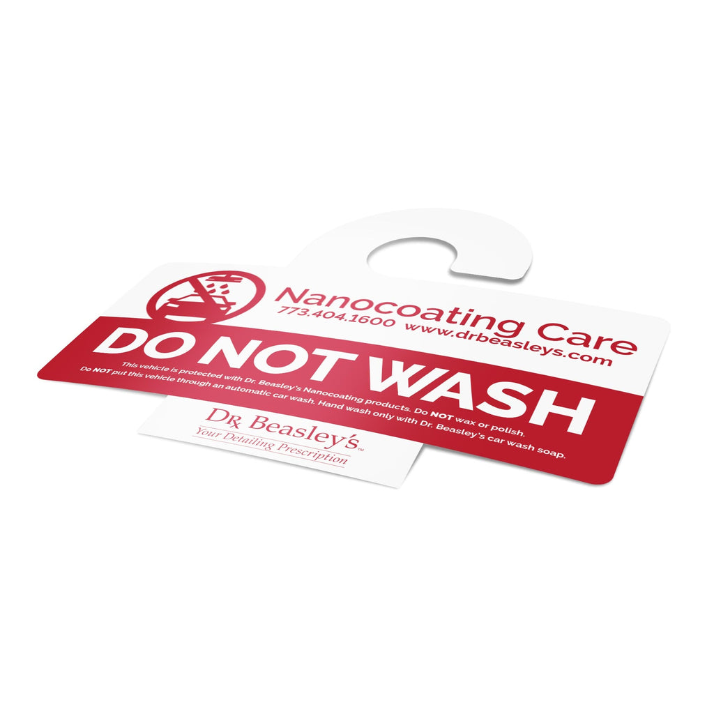 “Do Not Wash” Hanger — Gloss