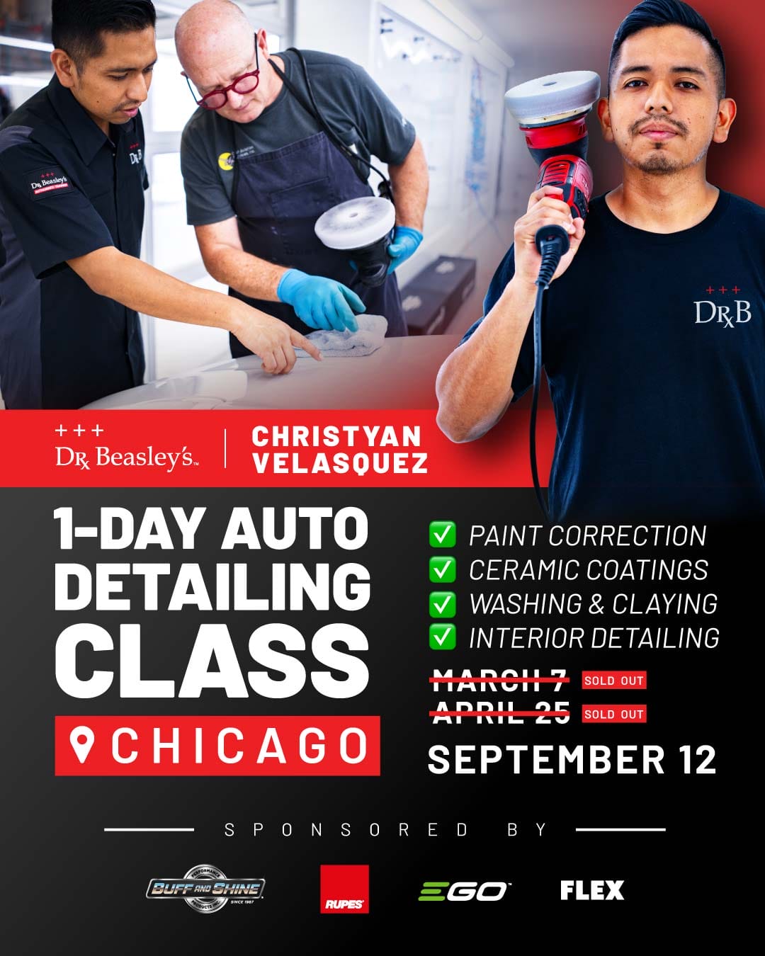 1-Day Auto Detailing Class at Dr. Beasley’s