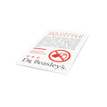 Ceramic Coating Door Jamb Sticker — Gloss