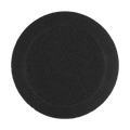 FA1K - Black Foam Applicator with Tapered Edge - 4.5" x 1"