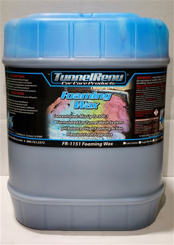 Foaming Wax  Blue - Brilliant Noen Colored High Foaming Wax