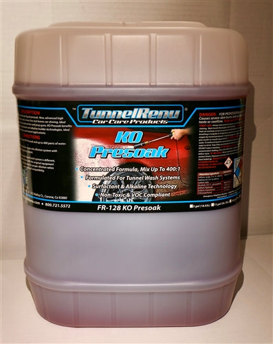 K.O. Pre-Soak - High pH - High Foaming Pre Soak
