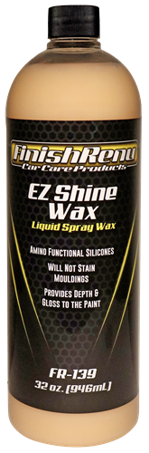 EZ Shine Wax - Polymer & Carnauba High Gloss Spray Wax
