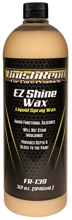 EZ Shine Wax - Polymer & Carnauba High Gloss Spray Wax