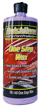 One Step - Cleaner, Polish & Wax