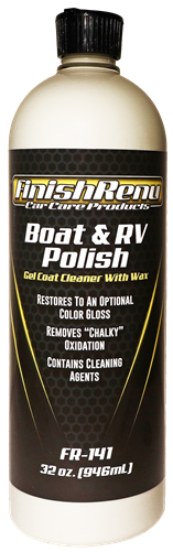 Boat & RV Polish - Glaze & polish for Gel Coat Finishes
