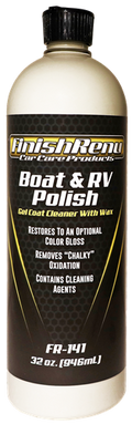 Boat & RV Polish - Glaze & polish for Gel Coat Finishes