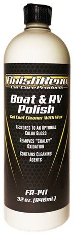 Boat & RV Polish - Glaze & polish for Gel Coat Finishes