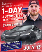 Future of Detailing — 1-Day Auto Detailing Class with Zach Smith (July 13, 2024)